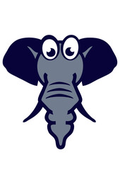 elephant rigolo personnage cartoon