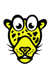 leopards rigolo personnage animaux cartoon