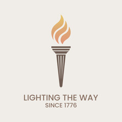 Torch logo lighting the way since 1776