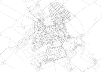 Trnava Highways Vector Map