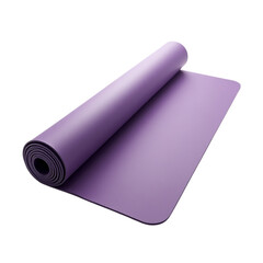 yoga mat exercise equipment, on white background, bright lighting from above,yoga,mat,white