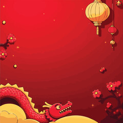 Celebrate a Joyful Lunar New Year Day with Festive Decorations, Traditional Symbols, Red Envelopes, and Fireworks – A Perfect Post to Share Happiness, Prosperity, and Cultural Greetings Worldwide

