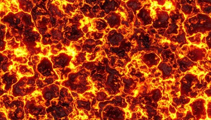 Lava Flow Texture Background