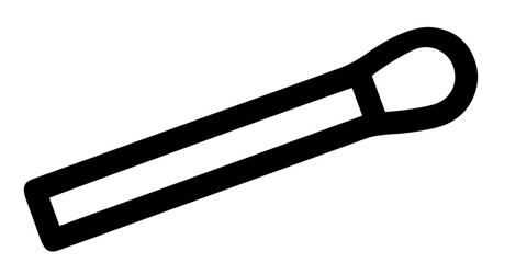 Matchstick with Rounded Head – Fire Starting Tool for Ignition, Lighting Candles, Survival, Camping, Outdoor Activities, and Emergency Preparedness