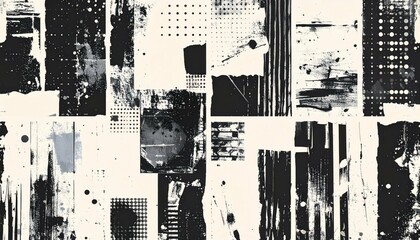 Abstract black and white grunge texture - ideal for website backgrounds