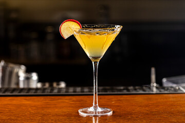 cocktail in the bar
