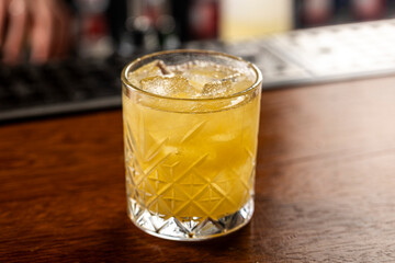 cocktail in the bar