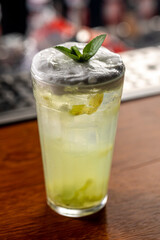 cocktail in the bar