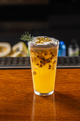 cocktail in the bar