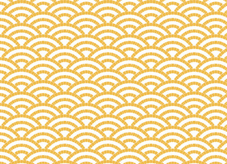 和をイメージしたドット柄 タイル 背景