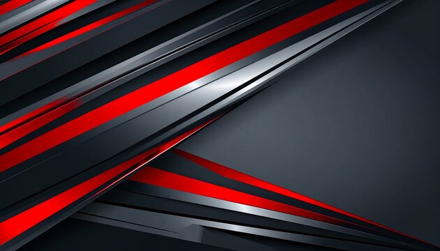 Abstract red and grey lines background - excellent for creative presentations