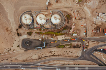Sulfuric Acid Storage and Distribution Terminal – Coastal Tanks, Ship Unloading and Truck...
