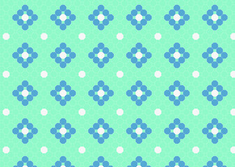 和をイメージしたドット柄 タイル 背景