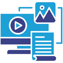 Digital Content Icon