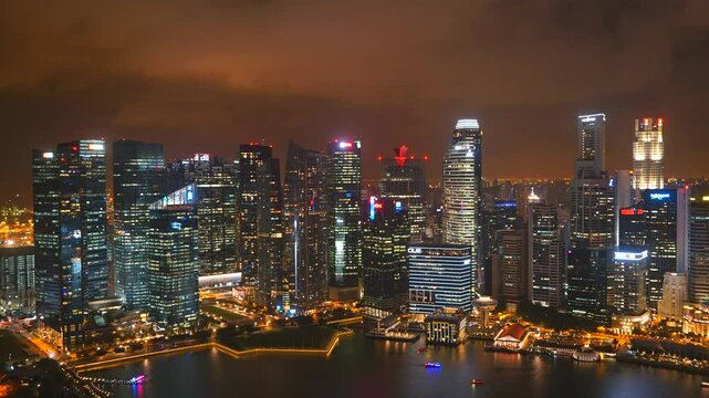 singapore at night