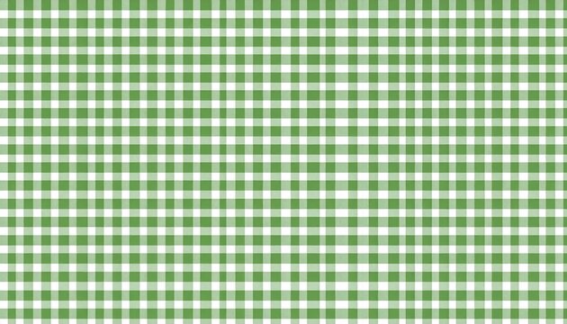 Green gingham pattern, classic design - ideal for website backgrounds