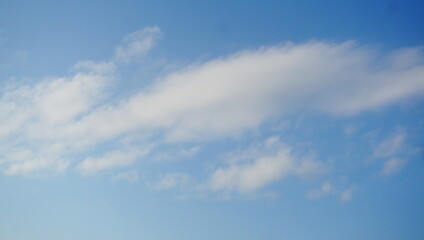 blue sky with clouds