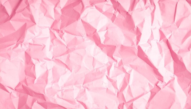 Pink crumpled paper texture (1) - Powered by Adobe