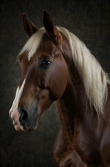 Close-Up of Arabian Mane