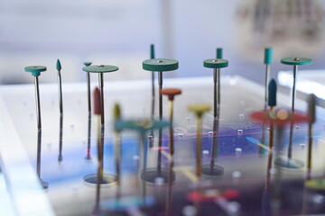 Attachments for various dental procedures and operations.