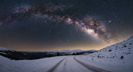Cold Wind on Mountain Pass