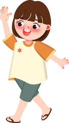 Illustration of Children Playing