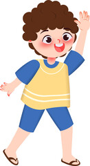 Illustration of Children Playing