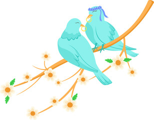 Wedding Decoration Illustration