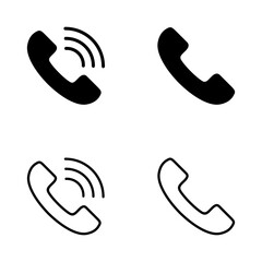 Call icon vector. telephone sign and symbol. phone icon. contact us
