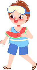 Children Holiday Illustration