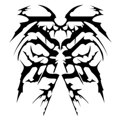 Necro Cybersigil Tattoo Design Vectors