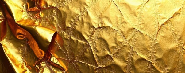 Torn gold foil, jagged edges, revealing texture, texture, gold, old