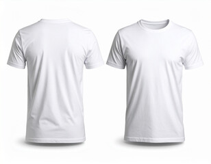 Blank T-Shirt Template Mockup for Clothing Design, Branding, or Fashion Presentation