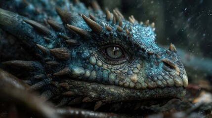 Dragon closeup