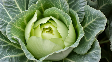 Obraz premium Cabbage background.