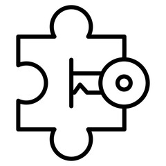 key access line icon