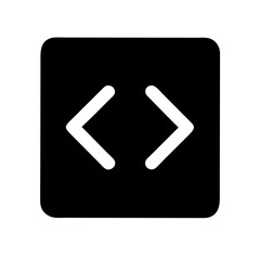 Code icon vector illustration