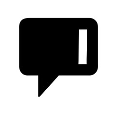 Comment icon vector illustration
