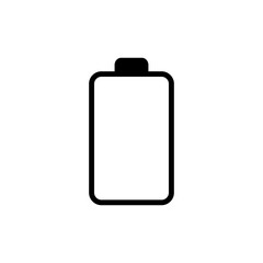 Battery icon symbol for apps and websites. battery Charging sign. battery charge level
