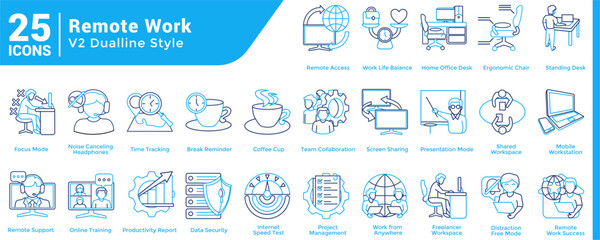Remote Work Remote Work Bundle H25 V02
