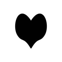 Love icon symbol for apps and websites. Heart sign and symbol. Like icon vector.