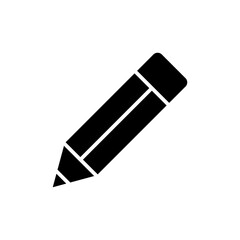Pencil icon symbol for apps and websites. pen sign and symbol. edit icon vector