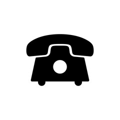 Telephone icon symbol for apps and websites. phone sign and symbol