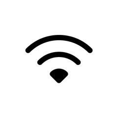 Wifi icon symbol for apps and websites. signal sign and symbol. Wireless  icon