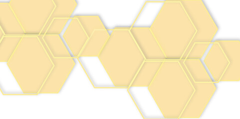 Abstract geometric technology out color line hexagon polygonal honeycomb luxury pattern vector background.	
