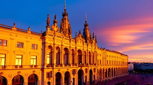 Zwinger palace Dresden Saxony Germany

