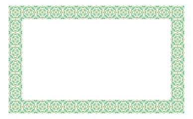 Minimal Geometric Frame Design – Vector Decorative Border Set - 爽やかな幾何学模様のフレーム