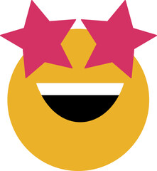 Friendly and cute emoji smile icons perfectly crafted for joyful expression