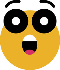 Friendly and cute emoji smile icons perfectly crafted for joyful expression