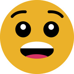 Friendly and cute emoji smile icons perfectly crafted for joyful expression